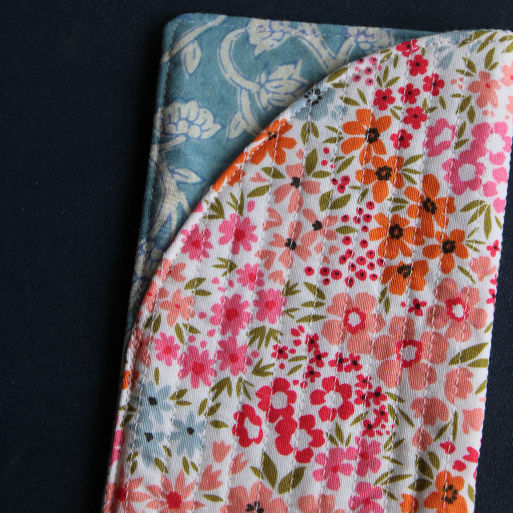 Multi Floral Sunglasses Bag