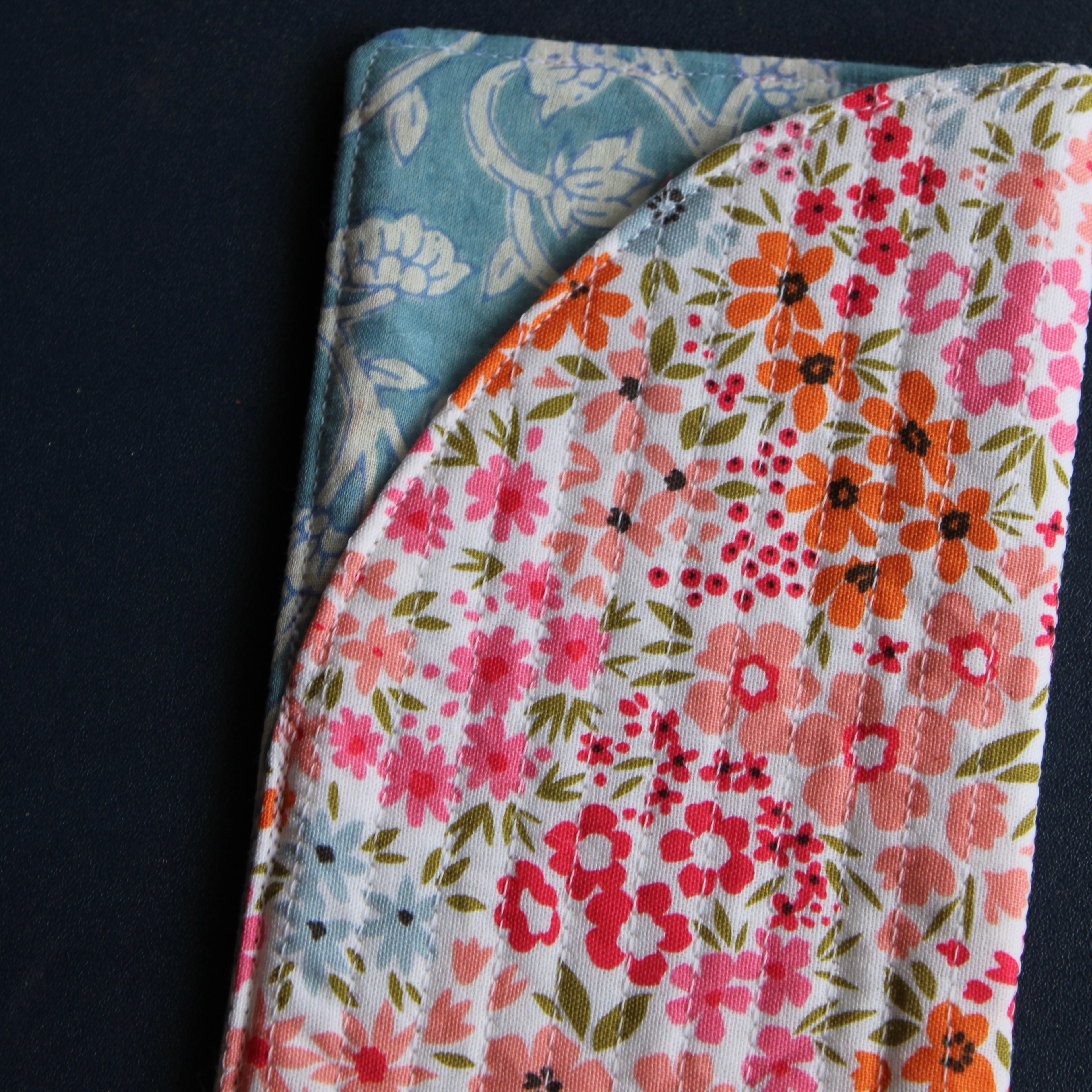 Multi Floral Sunglasses Bag