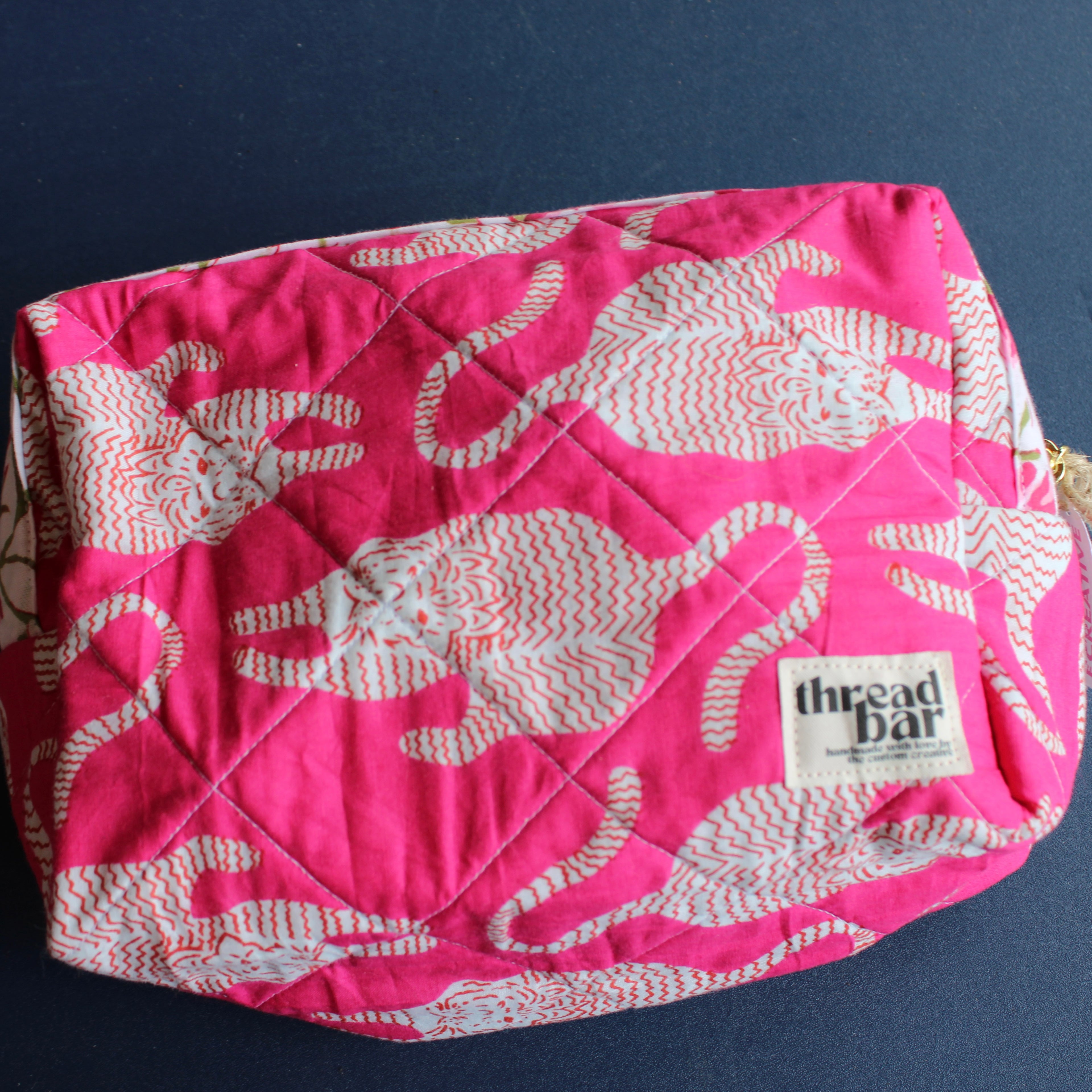 Pink Tiger Size Large Bag