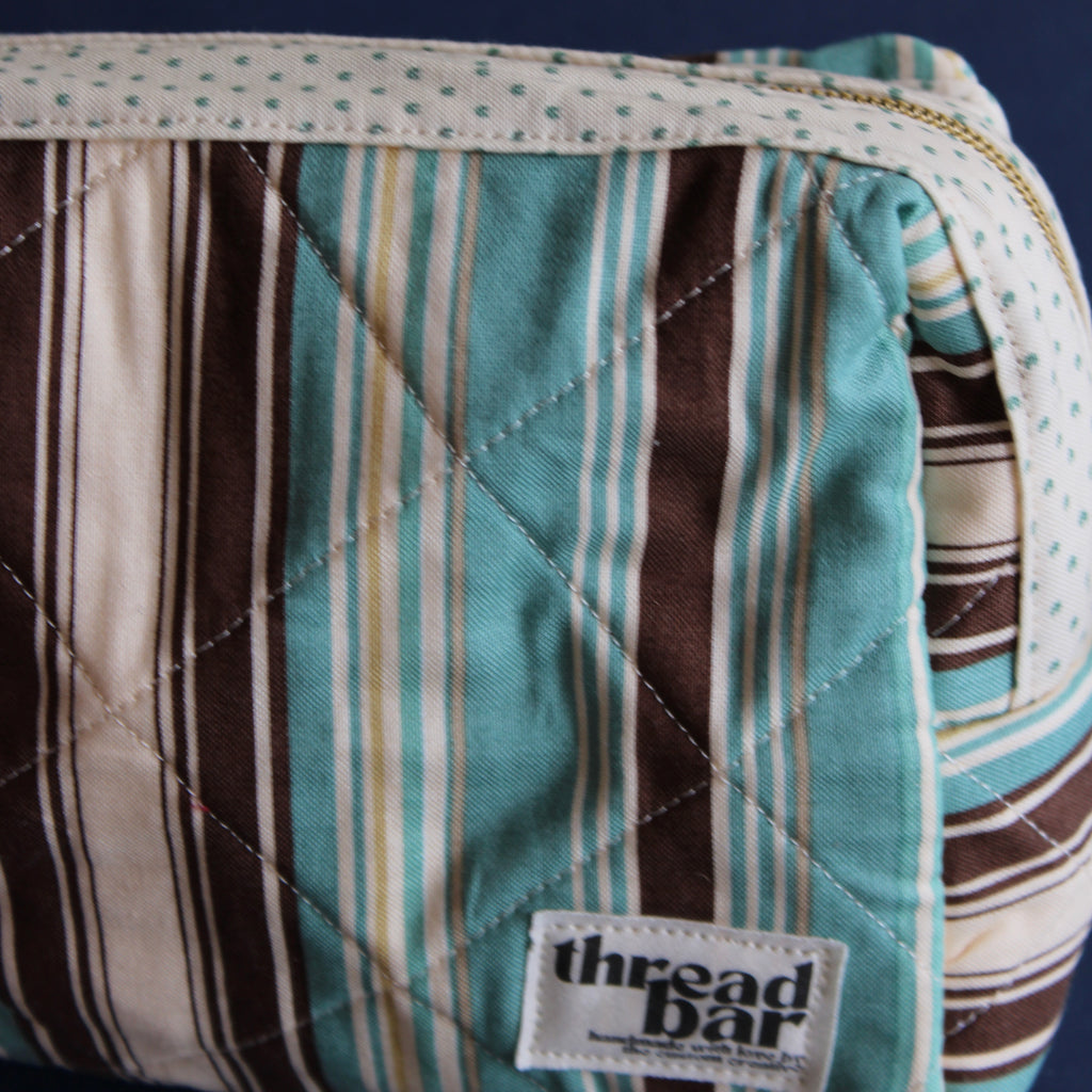 Stripe Size Medium Bag