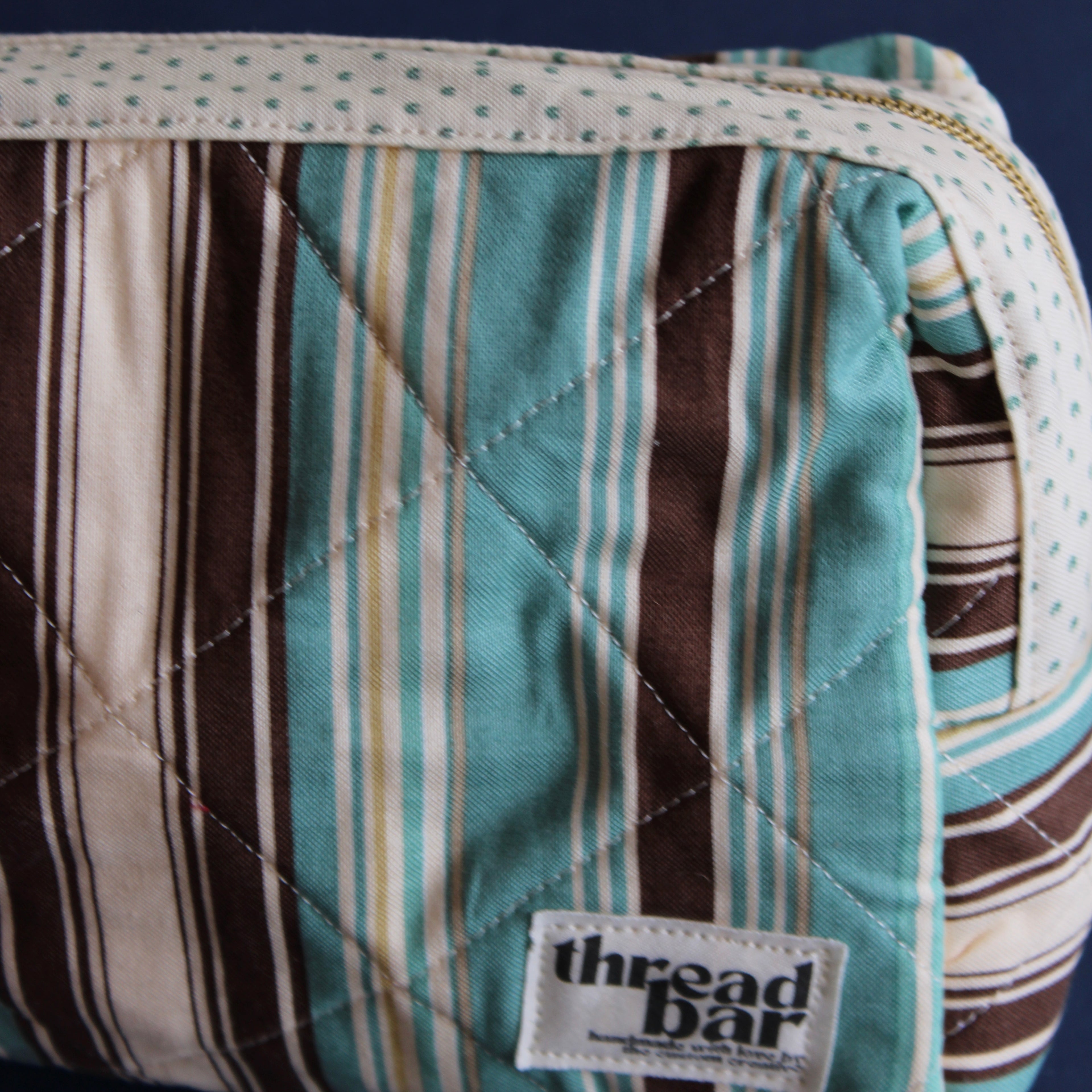 Stripe Size Medium Bag