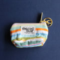 Multi Stripe Coin Bag