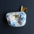 Blue Floral Coin Bag
