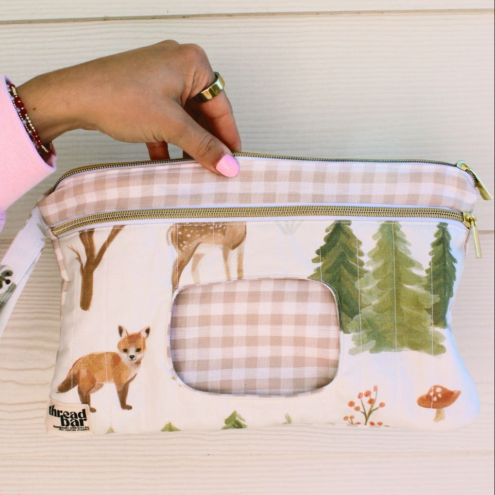 CUSTOM Diaper Wipe Bag!
