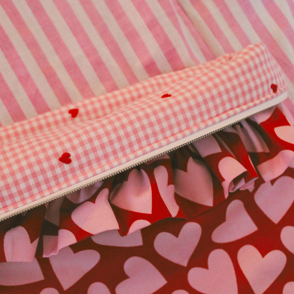 Pink Hearts Laptop Bag!