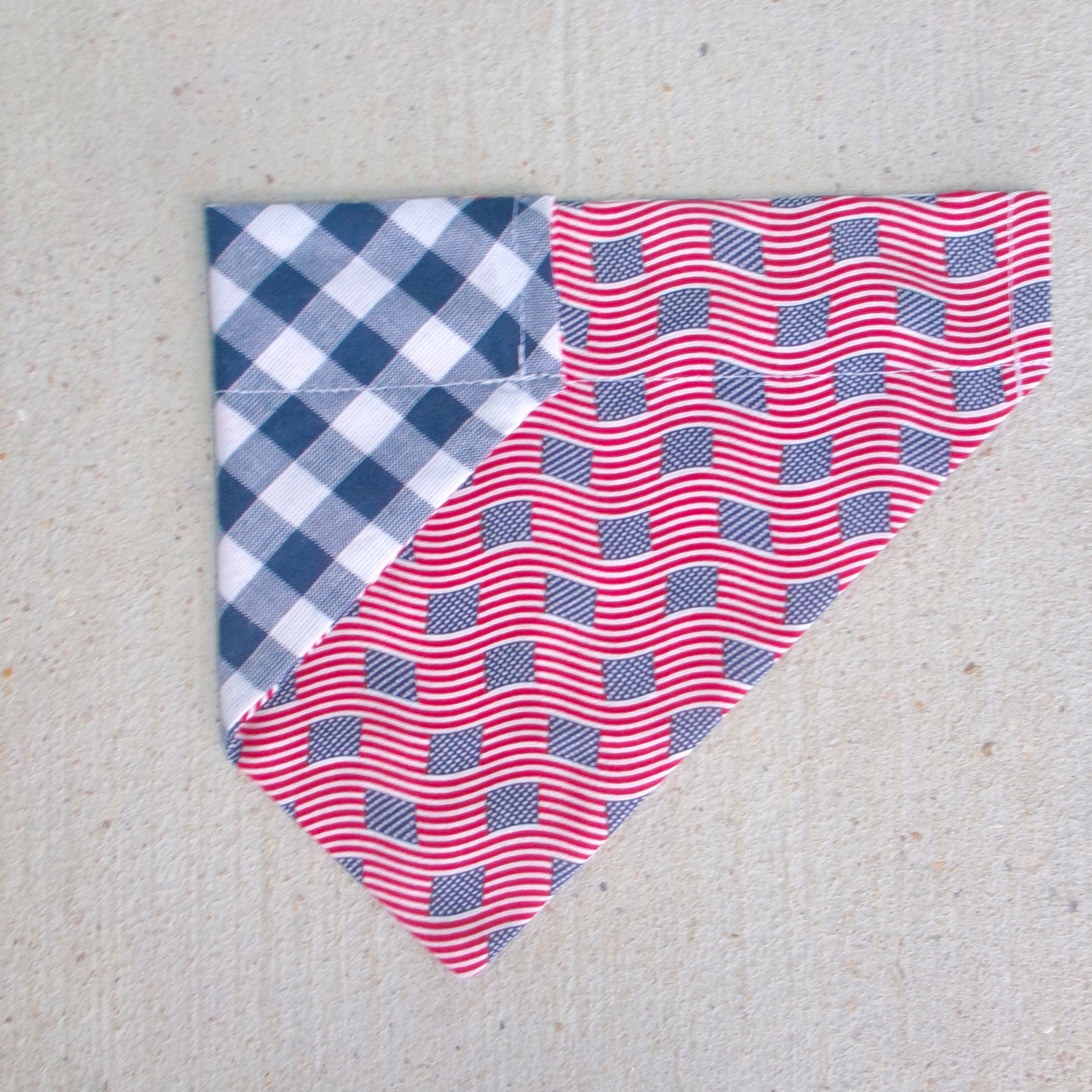 USA Reversible Dog Bandana