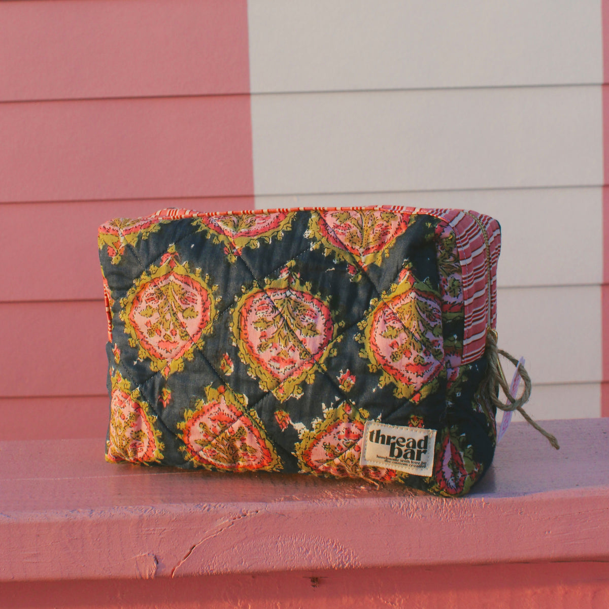 Large Navy Classic Bag