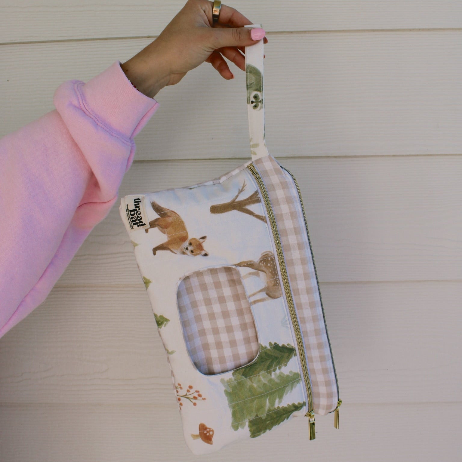 CUSTOM Diaper Wipe Bag!