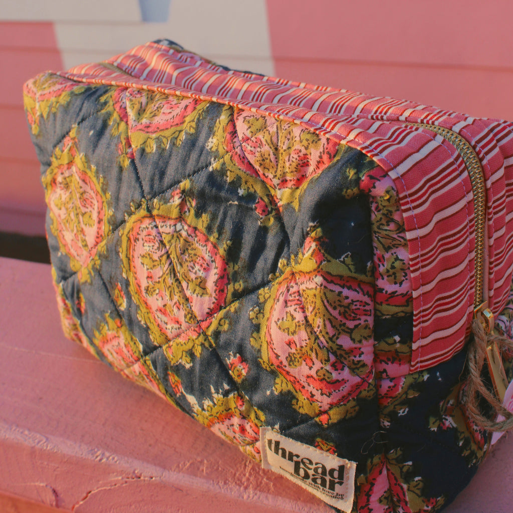 Large Navy Classic Bag