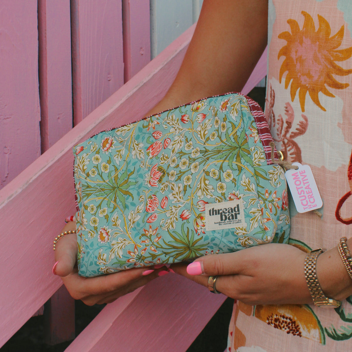 Large Floral Classic Bag