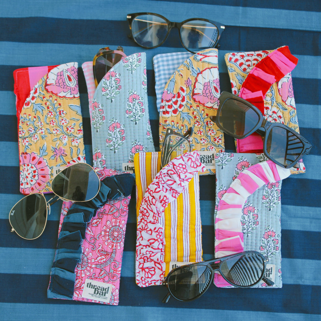 Glasses Bag with Ruffle!