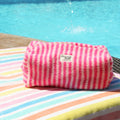 The Pink Stripe Towel Bag!
