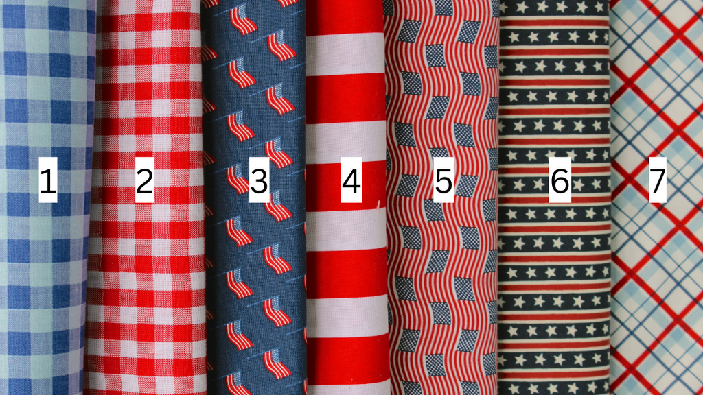 USA Reversible Dog Bandana