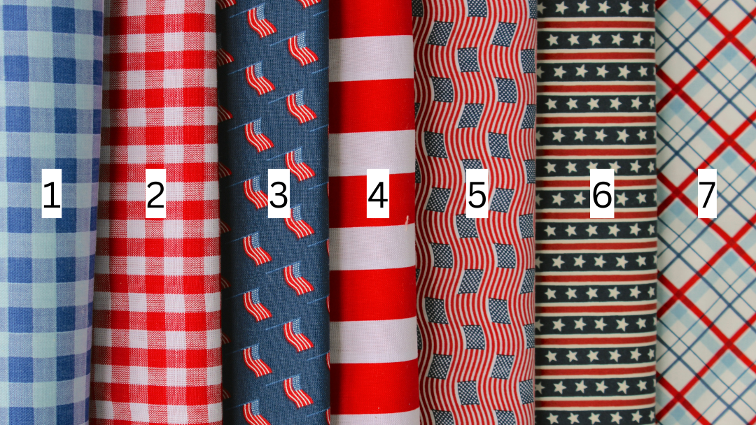 USA Reversible Dog Bandana